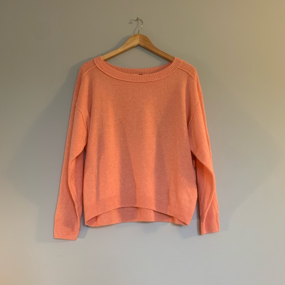 Pilcro Emmeline cashmere boatneck sweater size S